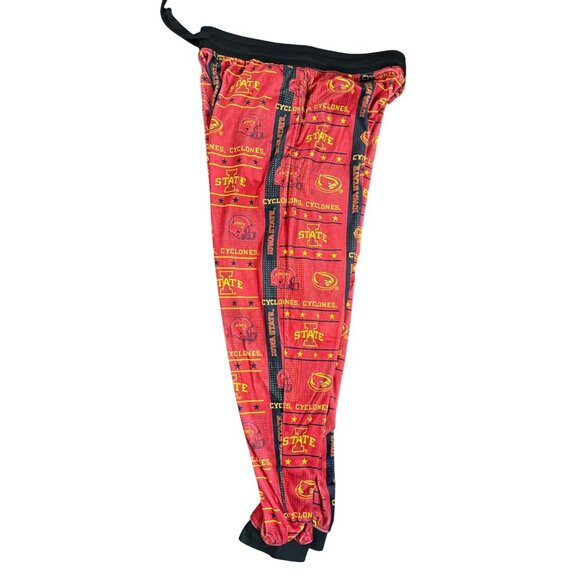 Iowa State Cyclones Logo Pajama Pants Mens Large Lounge Pants - Picture 2 of 13